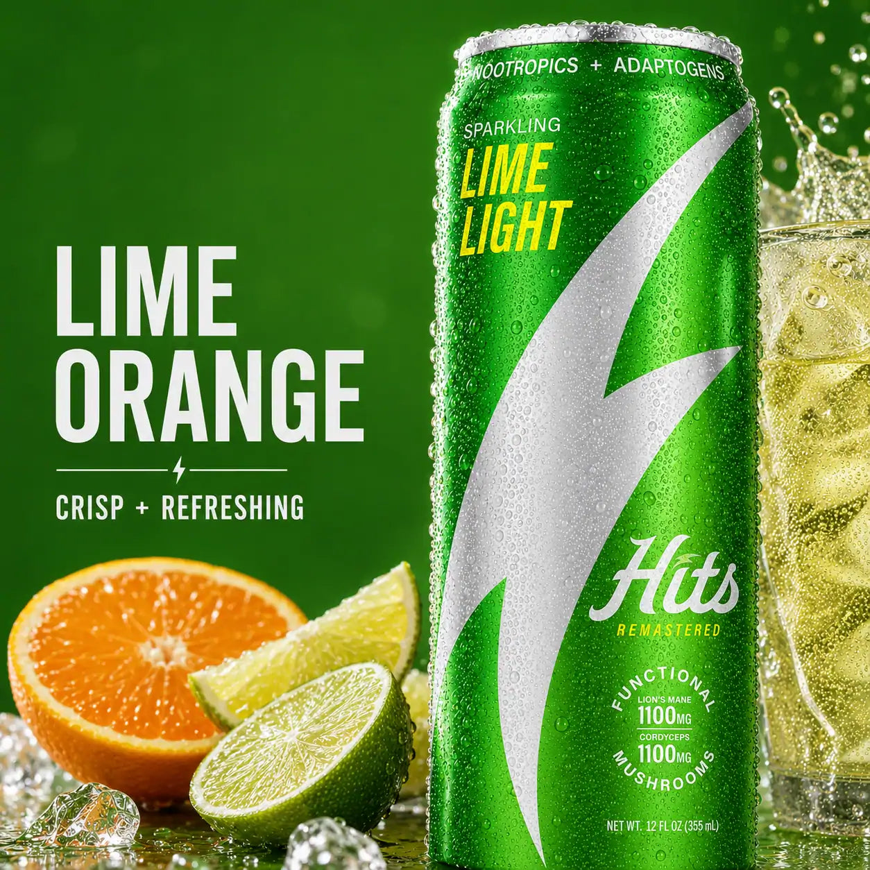 Lime Light Functional Seltzers - Hits Bev Co