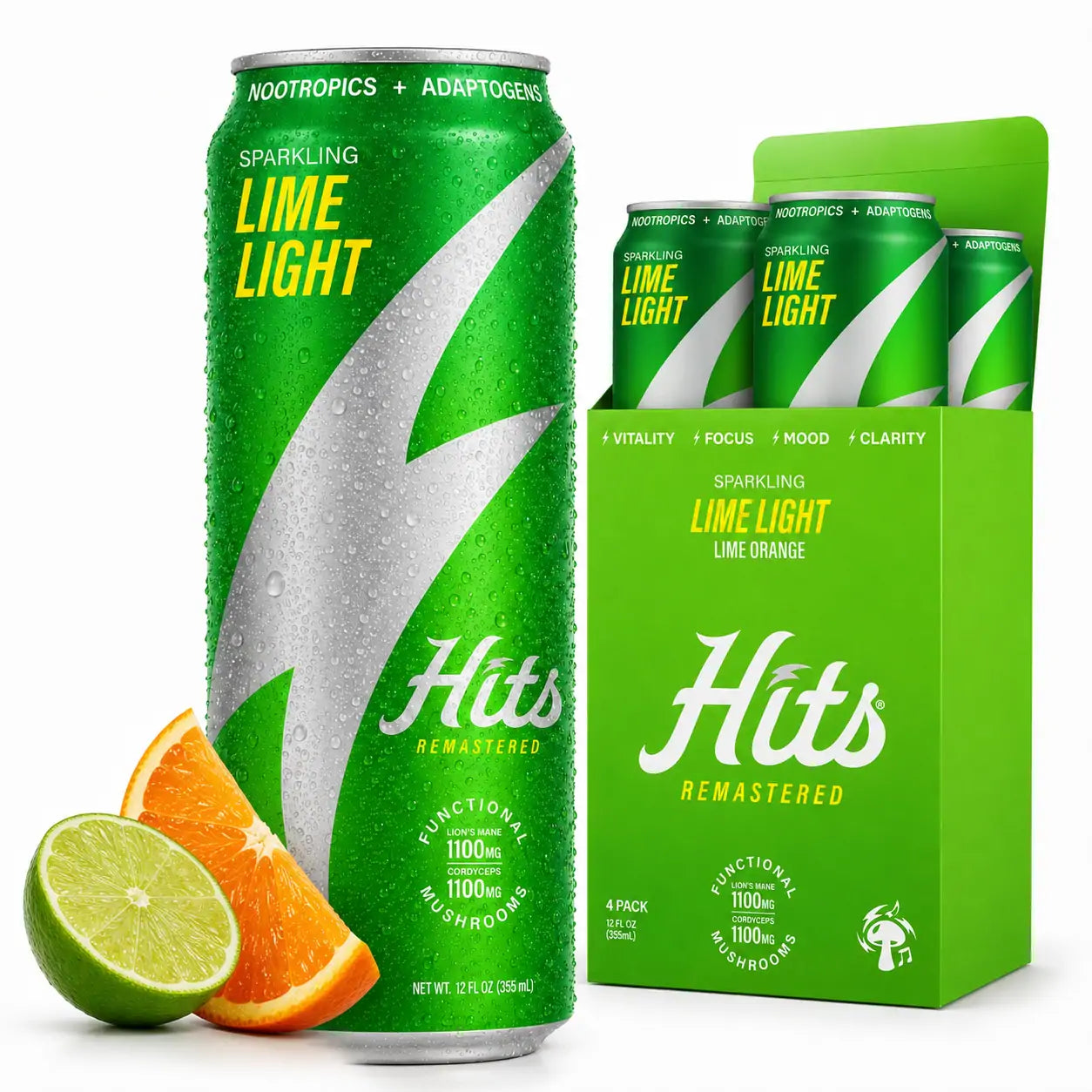 Lime Light Functional Seltzers - Hits Bev Co